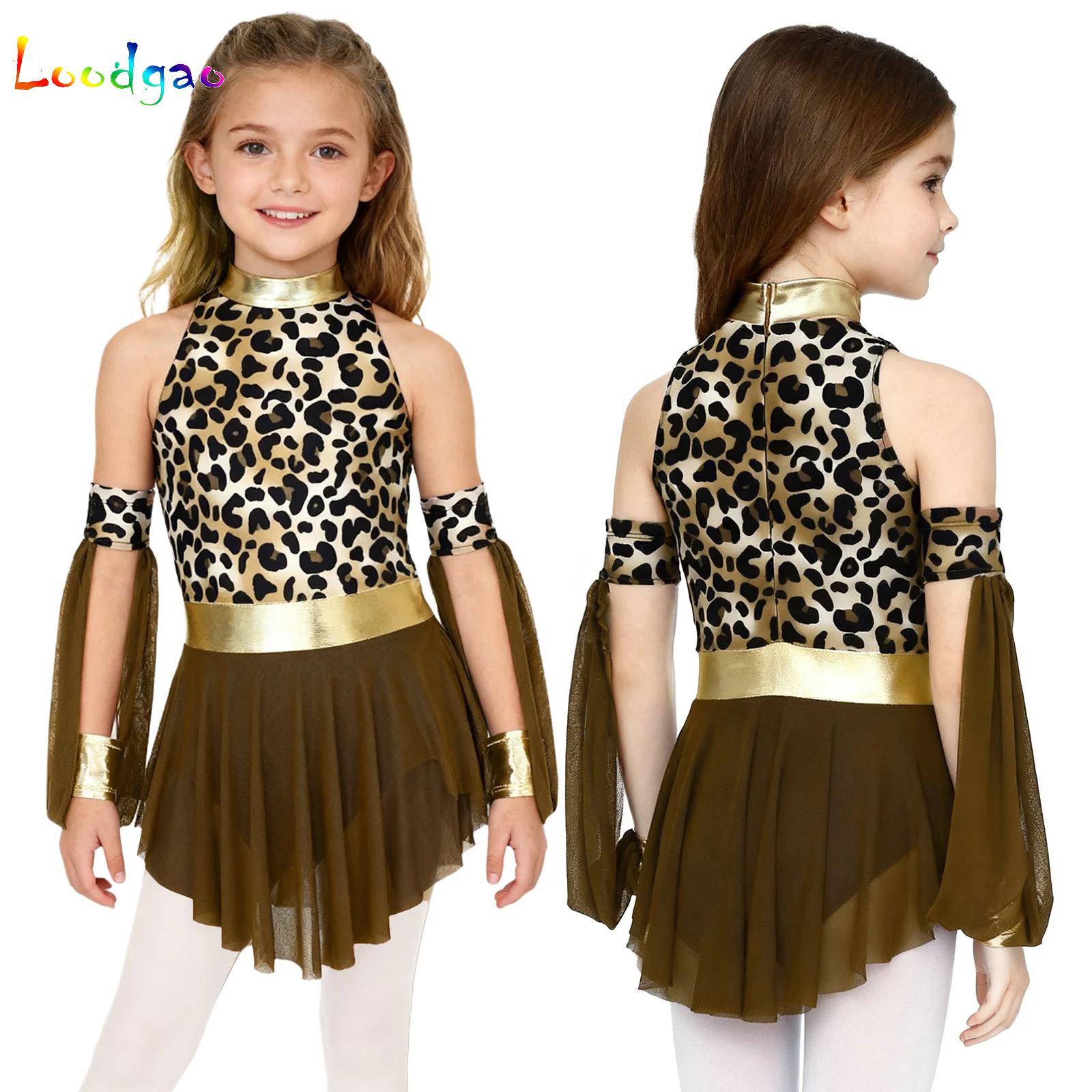 Summer Clothing For Girls - Kids Leopard Savage Caveman Croods Primitive