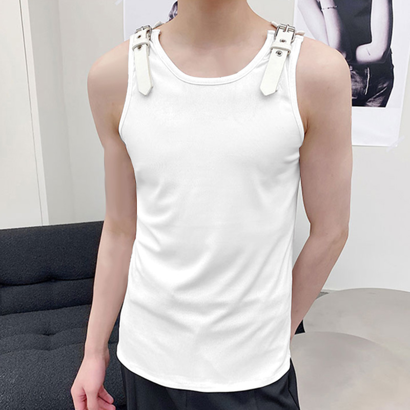 Summer Clothing Colors 2026 - INCERUN Men Tank Tops Solid Color