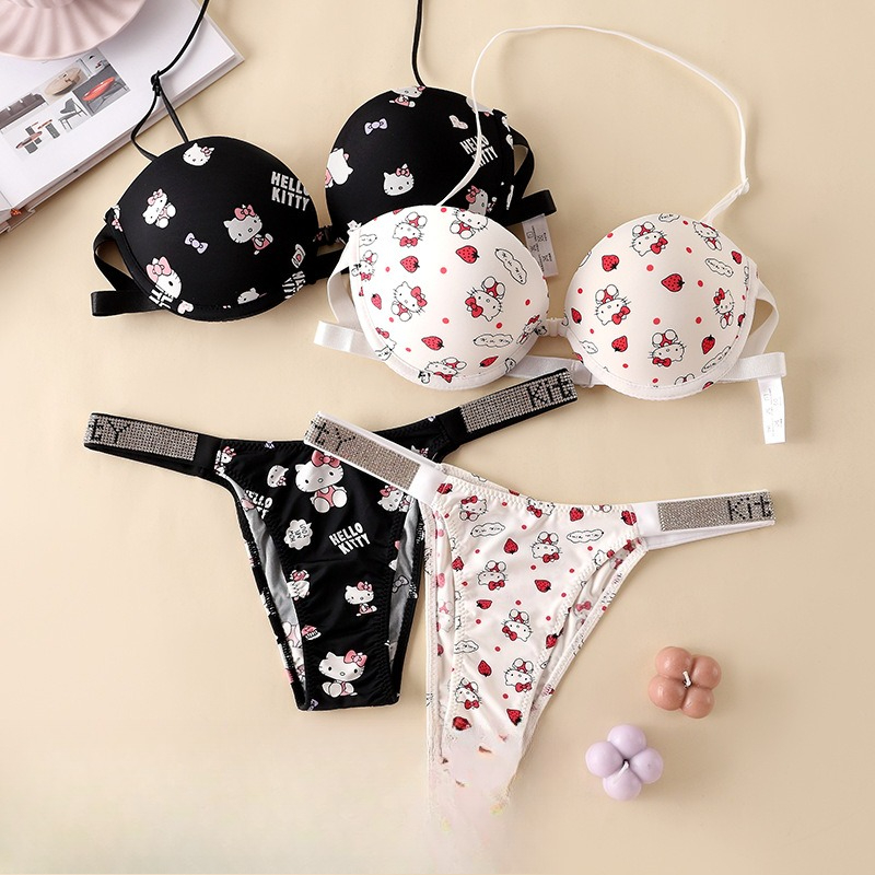 Summer Cloth - Hello Kitty New Cartoon Strapless Strap-On