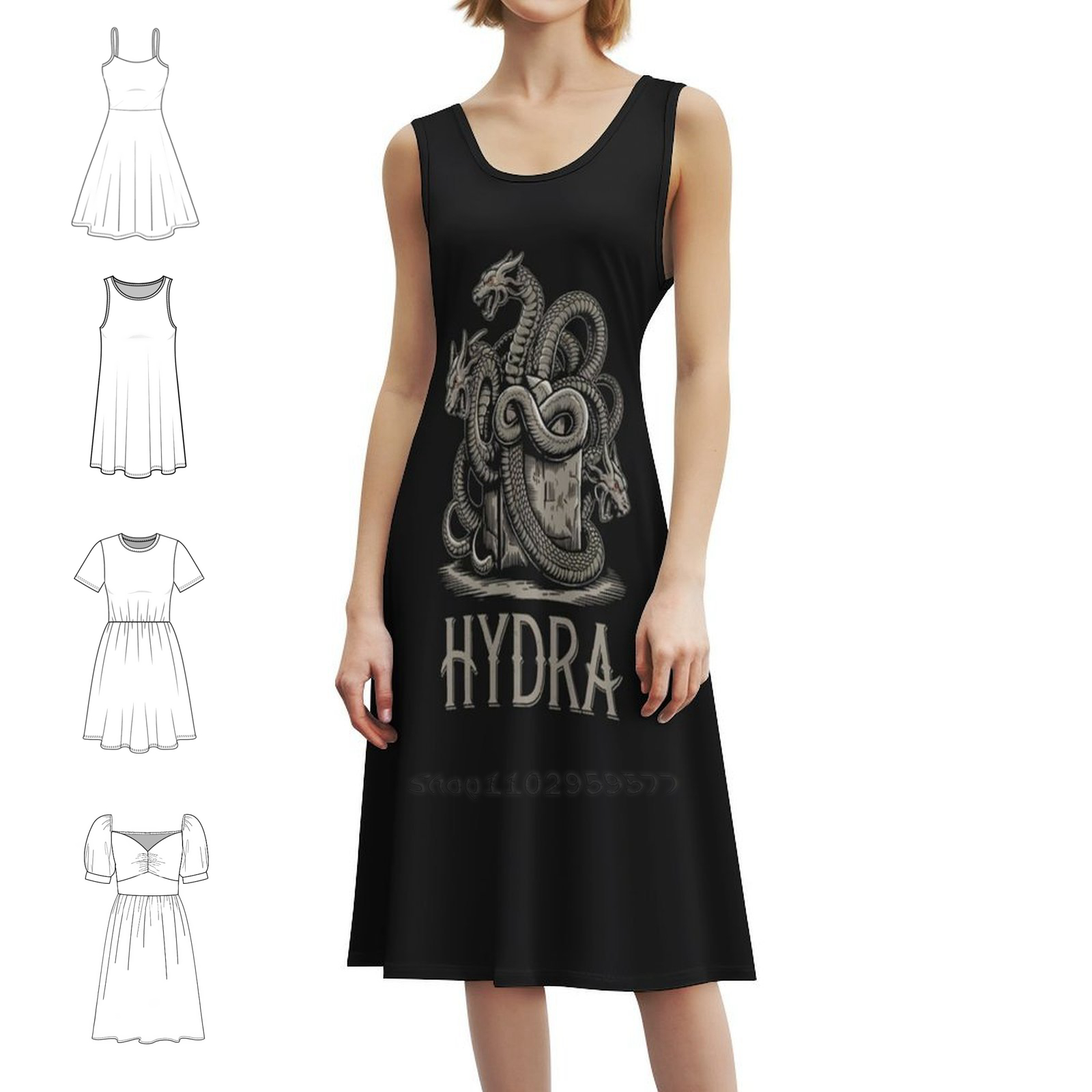 Summer Line Clothing Brand - Women's Elegant Party Dress A-Line Dress