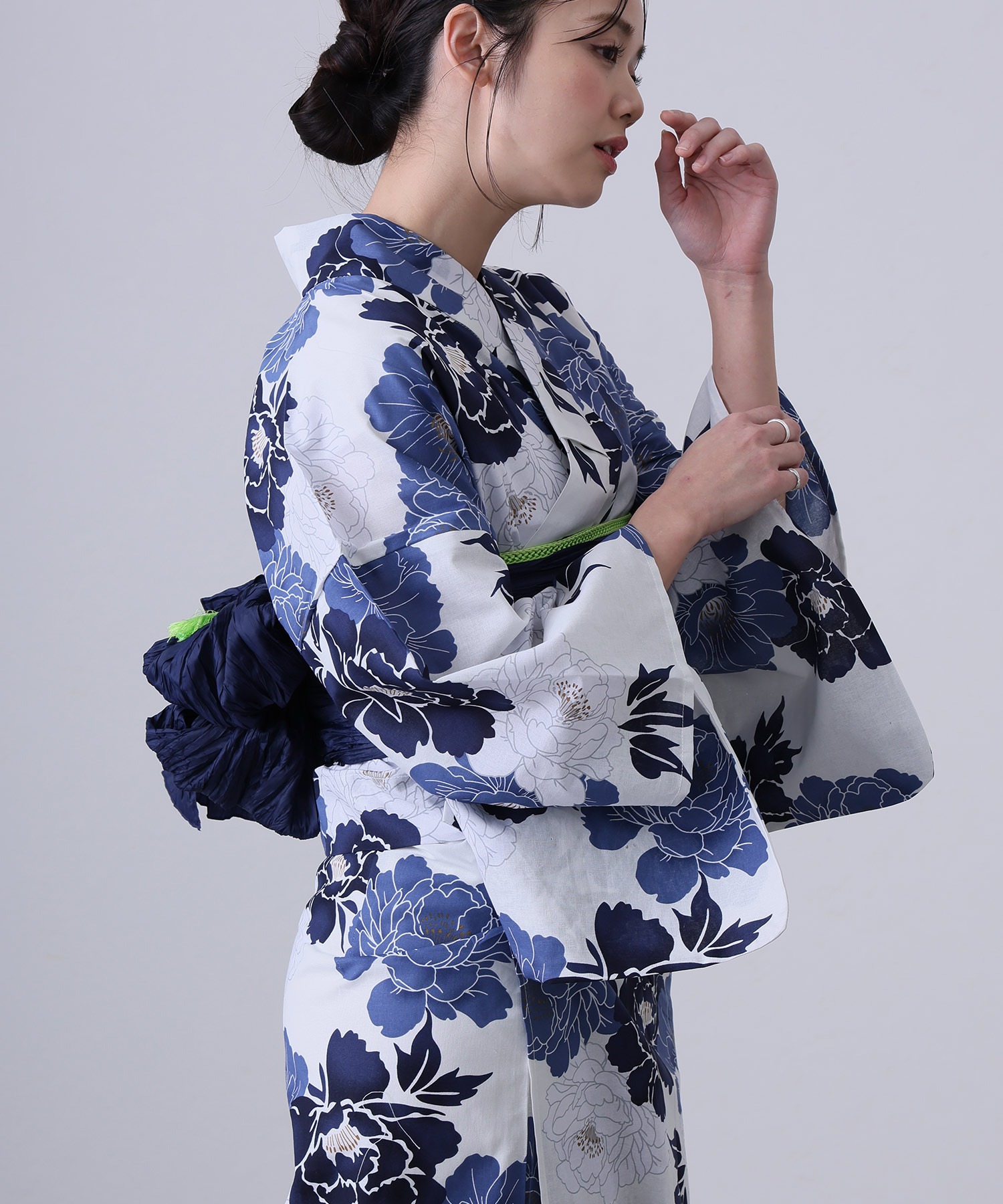 Summer Clothing For Girls - Traditional Yukata Kimono Cotton Linen Material