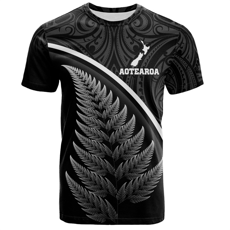 Summer Clothing Nz - Fashion 3D Print New Zealand Maori
