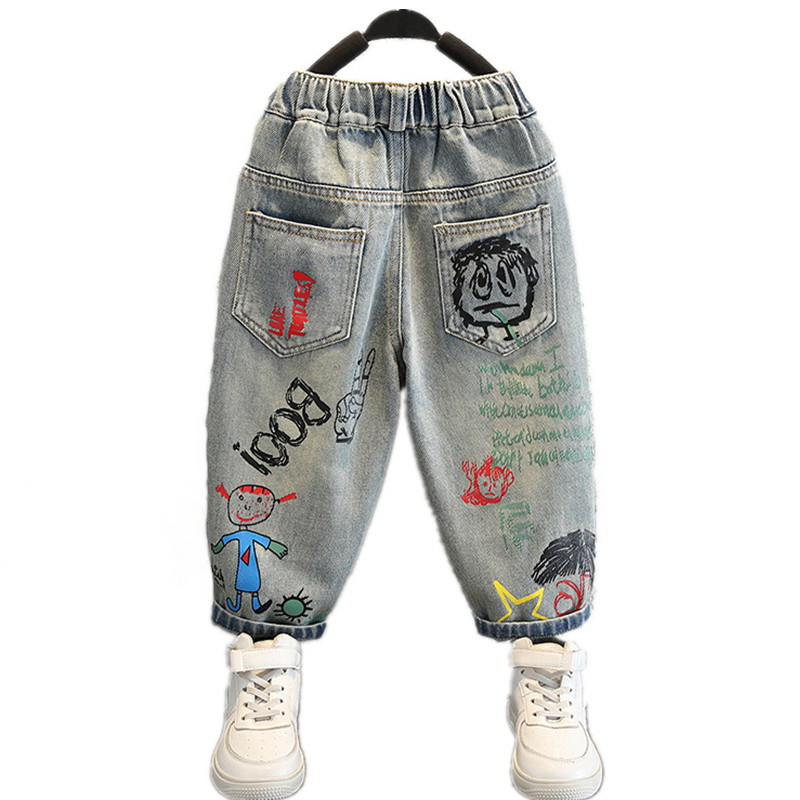 Summer Clothing Drawing For Kids - Baby Boy Jeans For Children Children's