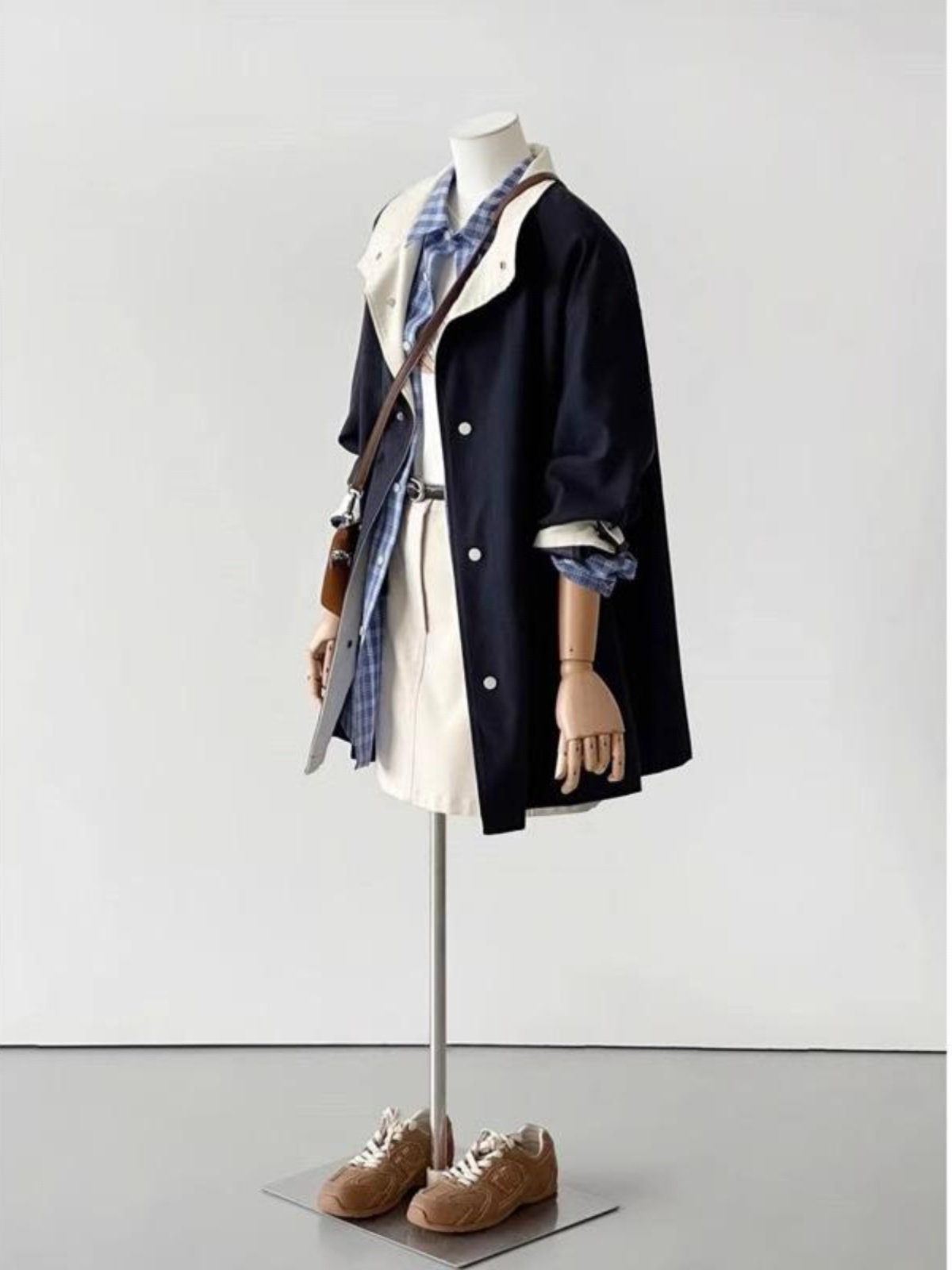 Lady Coat Trench Woman Ladies  - Summer Line Clothing Brand ulasan dan harga