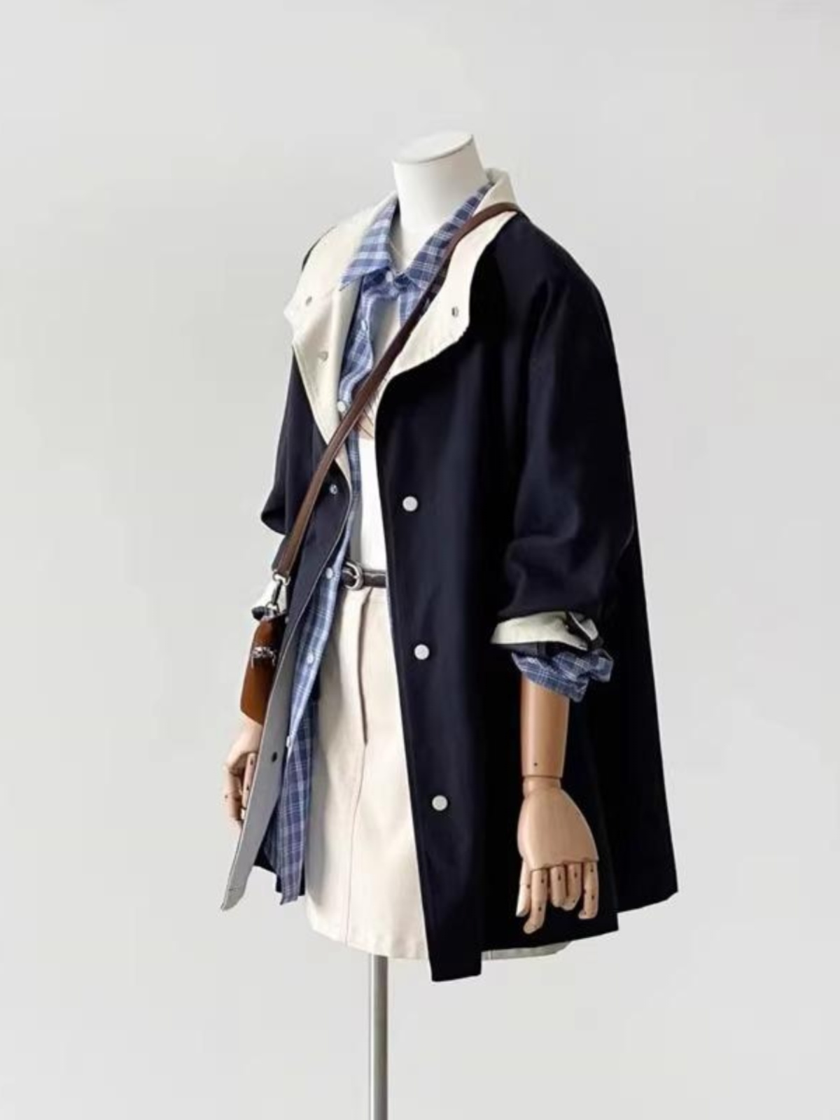 Lady Coat Trench Woman Ladies  - Summer Line Clothing Brand ulasan dan harga