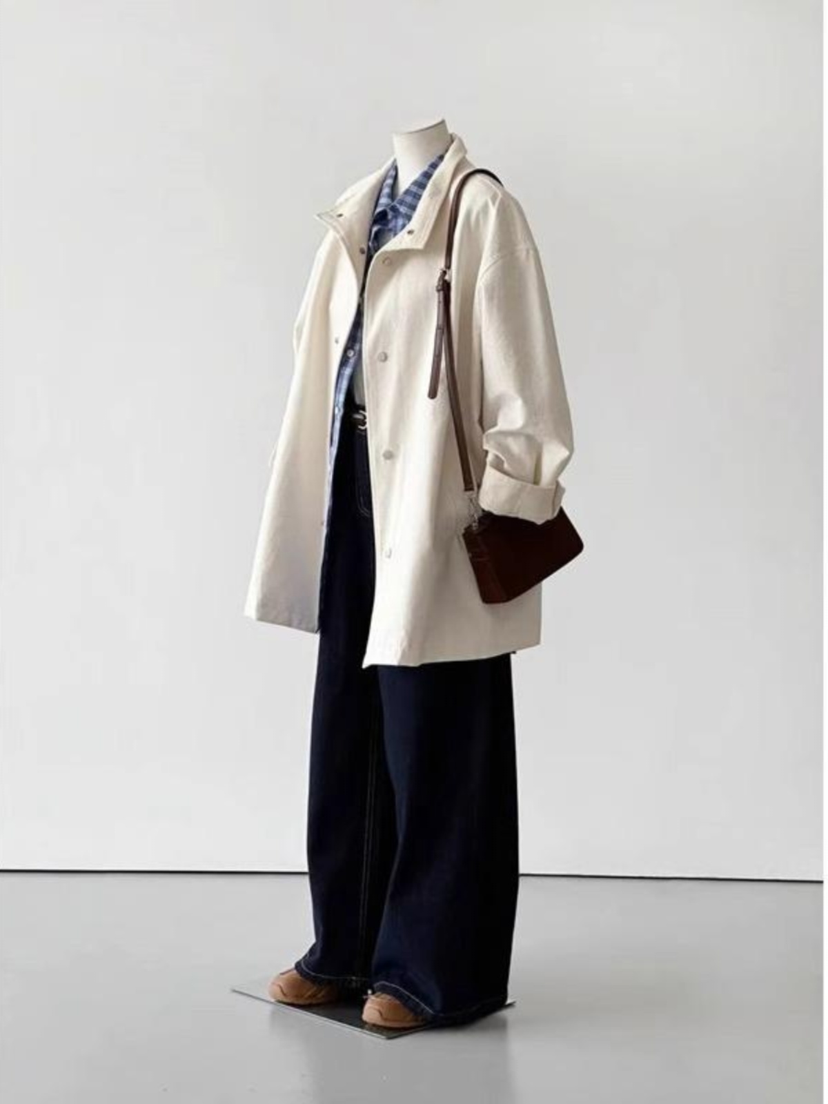 Lady Coat Trench Woman Ladies  - Summer Line Clothing Brand ulasan dan harga