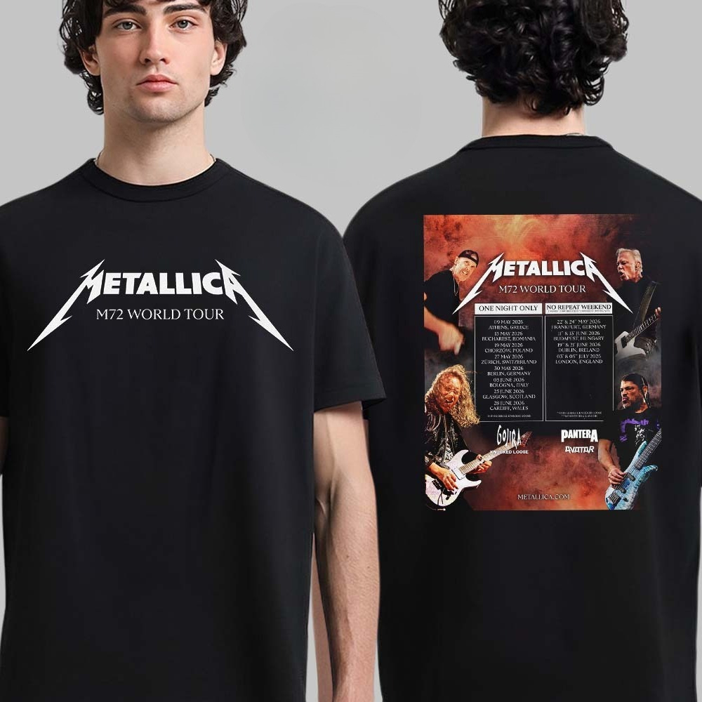 Metallica M72 World Tour Retur - Summer Clothing Europe ulasan dan harga