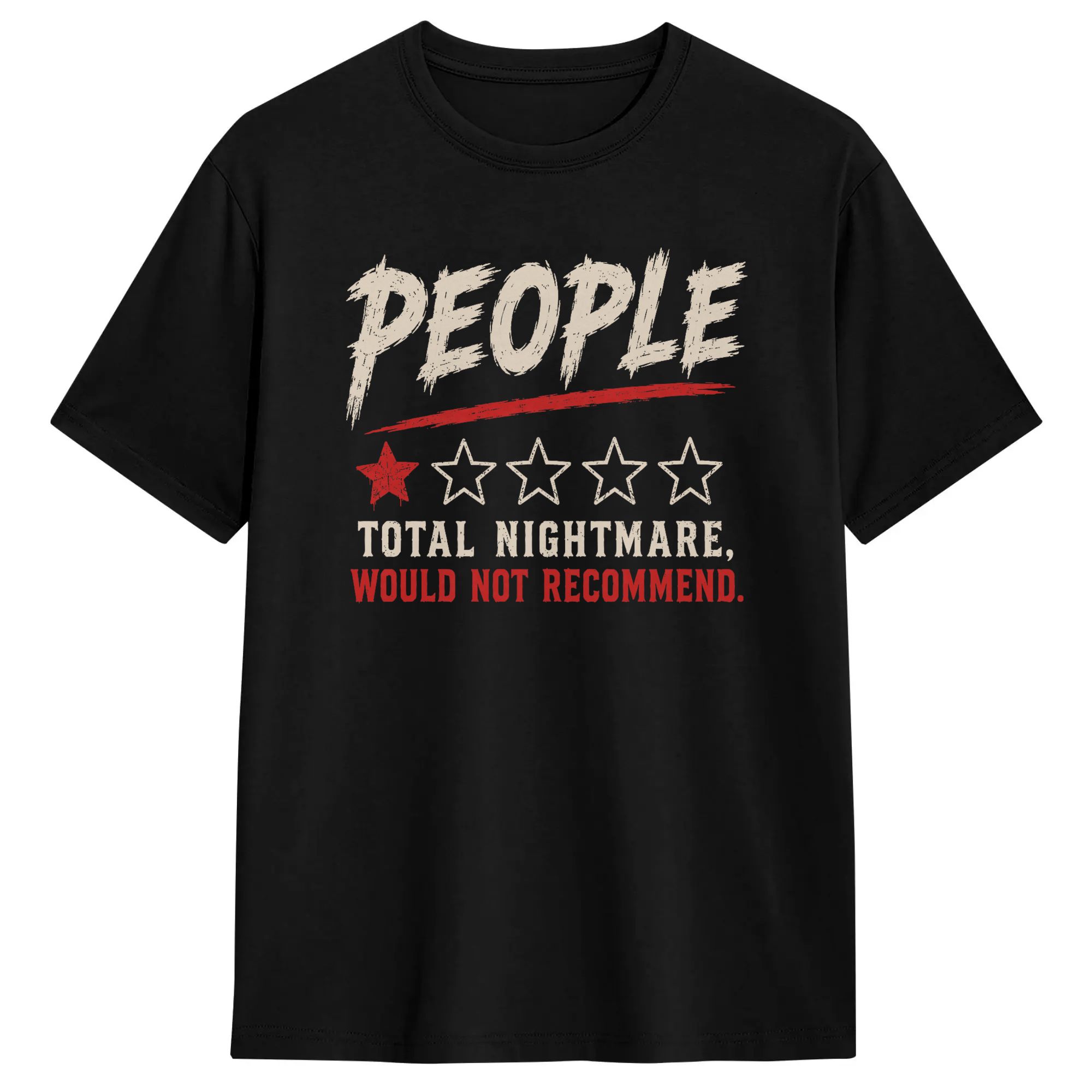 Men Women's T-Shirt People One - Summer Clothing Recommendations ulasan dan harga