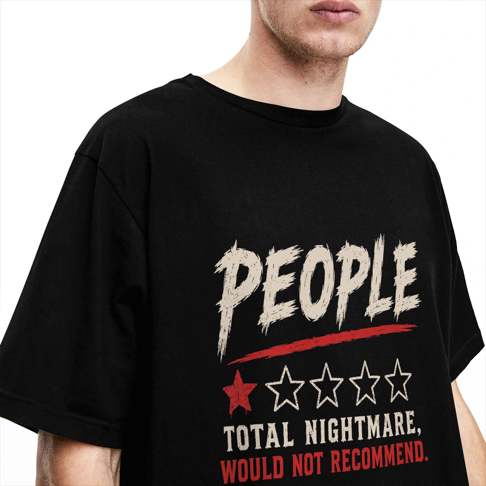 Men Women's T-Shirt People One - Summer Clothing Recommendations ulasan dan harga