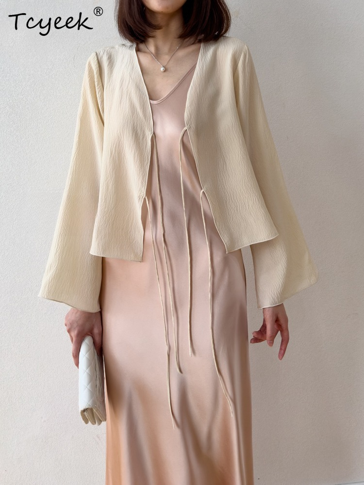 Tcyeek 100% Real Mulberry Silk - Summer Clothing Colors 2026 ulasan dan harga