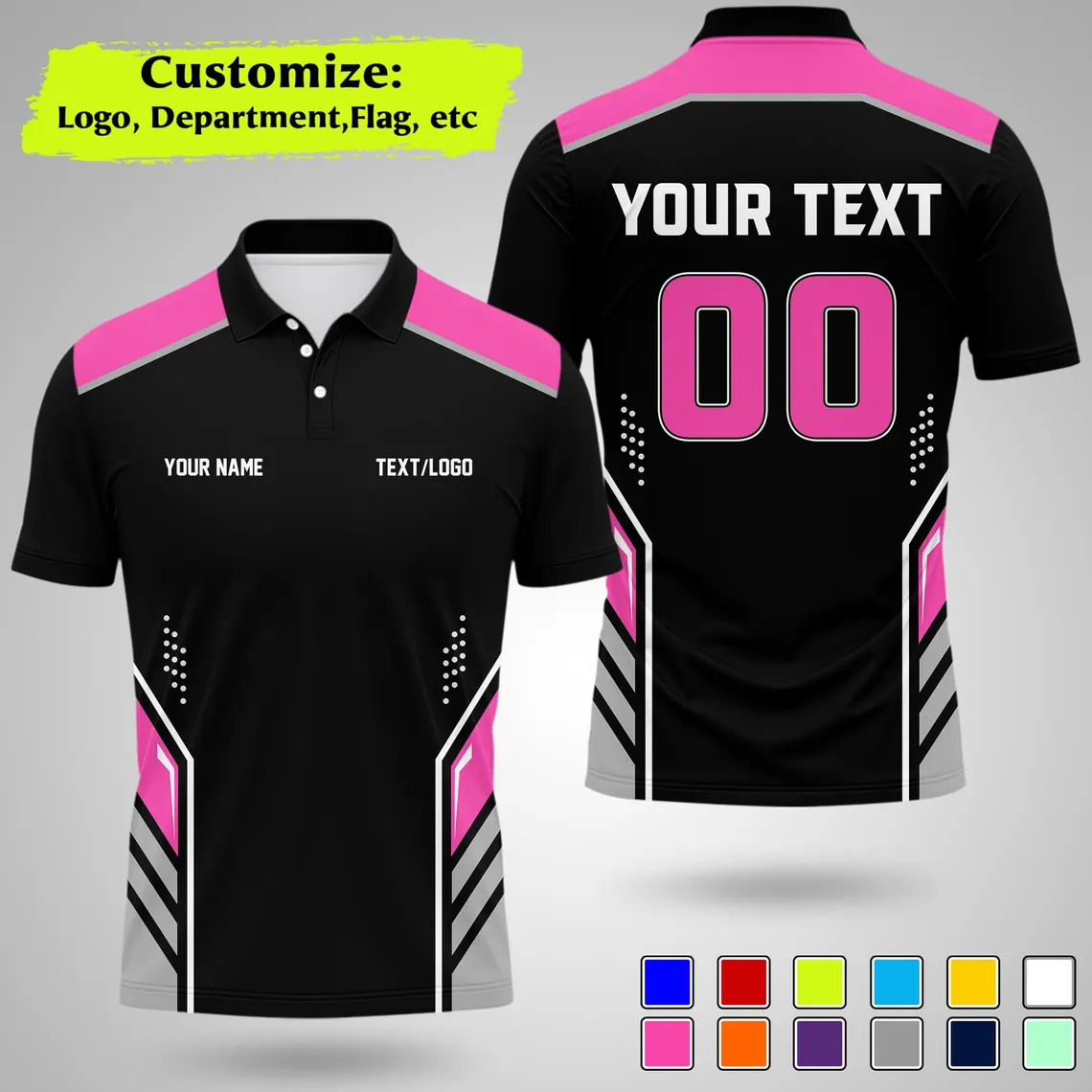 New Personalized Team Polo Shi - Summer Clothing Logo ulasan dan harga