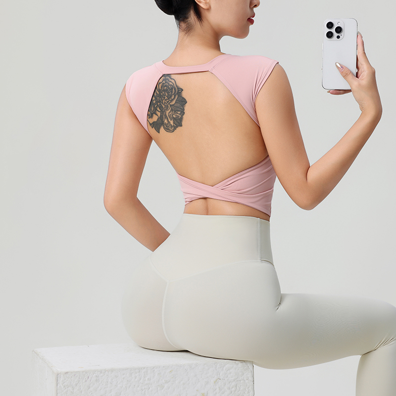 Women's Backless Fitness Cloth - Summer Clothing Capsule ulasan dan harga