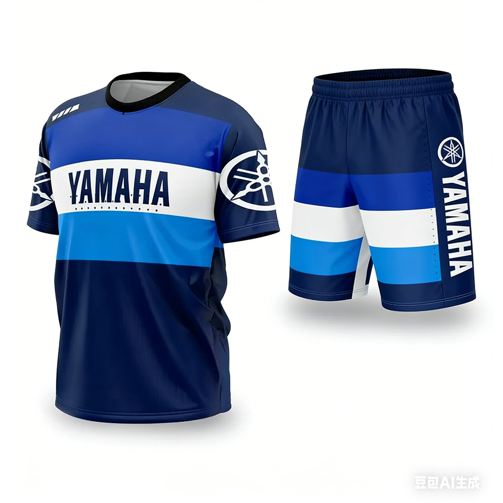 New Summer YAMAHA Men Women Mo - Summer Clothing Modest ulasan dan harga