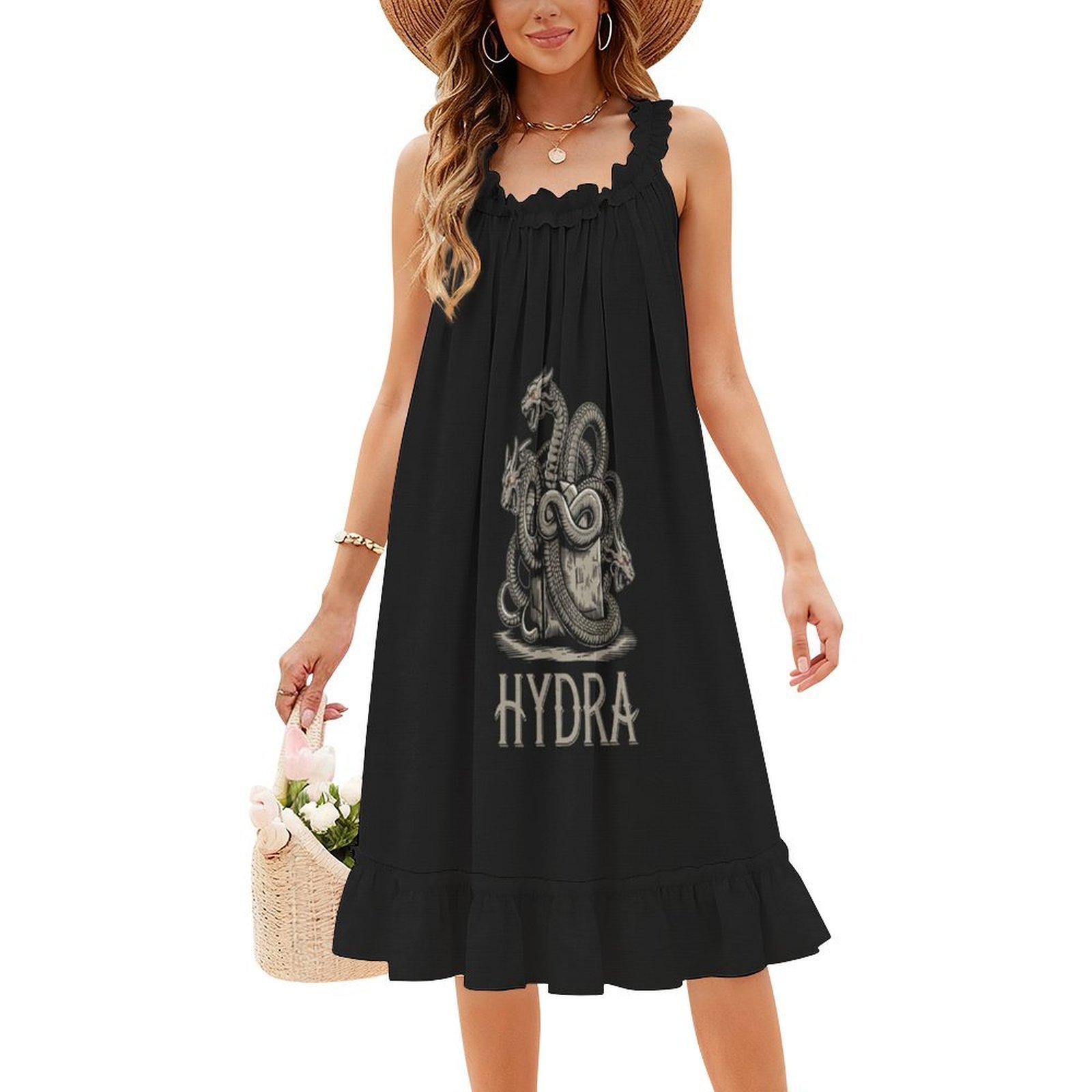 Women's Elegant Party Dress A- - Summer Line Clothing Brand ulasan dan harga