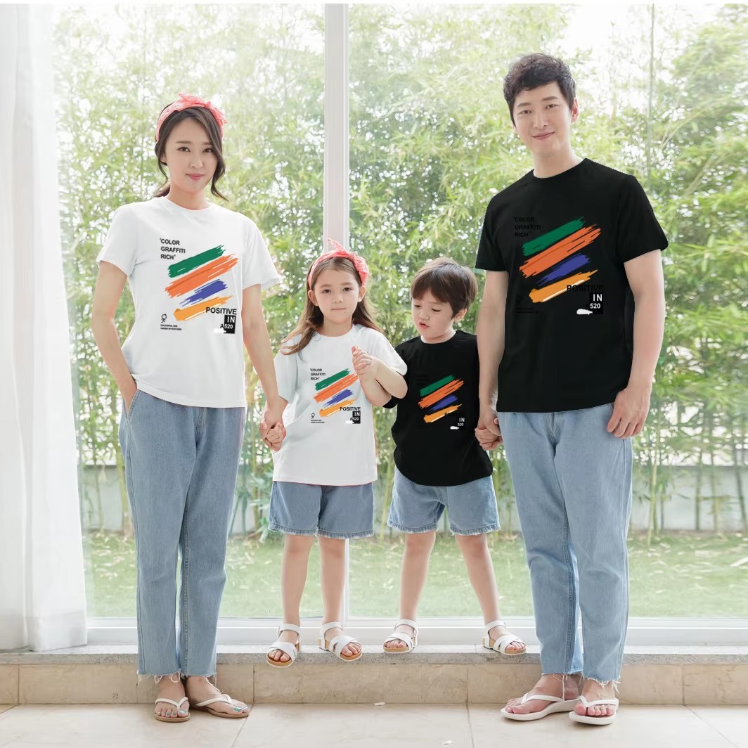 Family Look T Shirts 2026 Summ - Summer Clothing Drawing For Kids ulasan dan harga