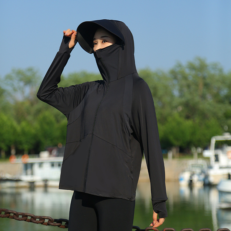 Women Hooded Sun Protection Ja - Summer Clothing For Girls ulasan dan harga