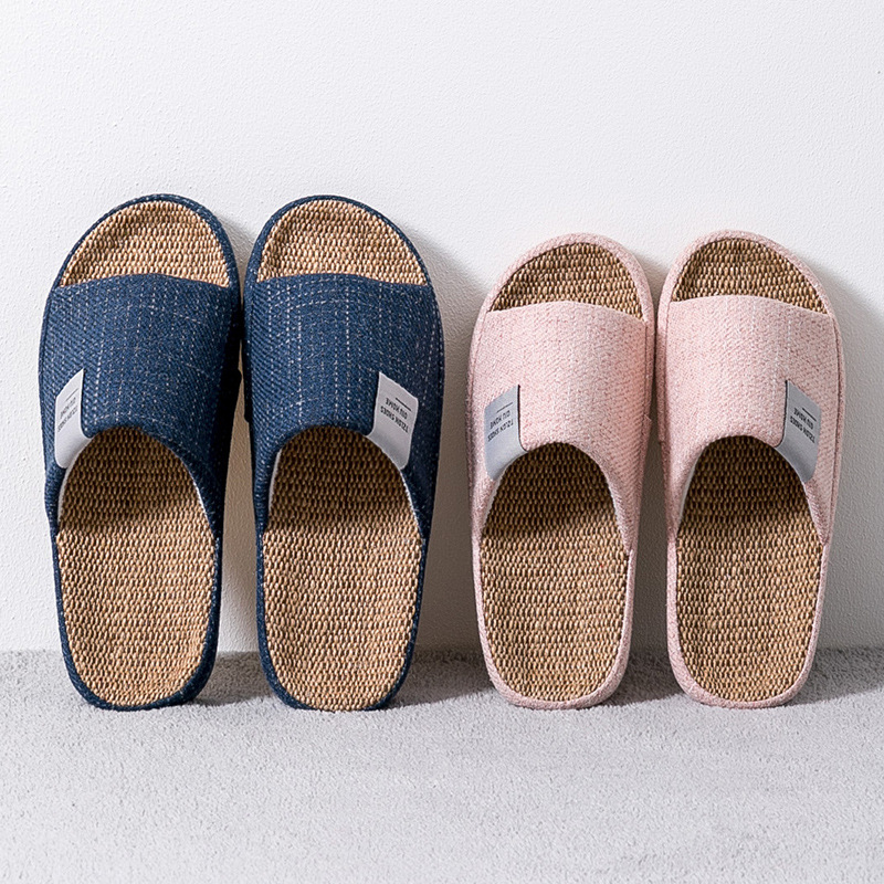 Men's Breathable Linen Slipper - Summer Cloth ulasan dan harga