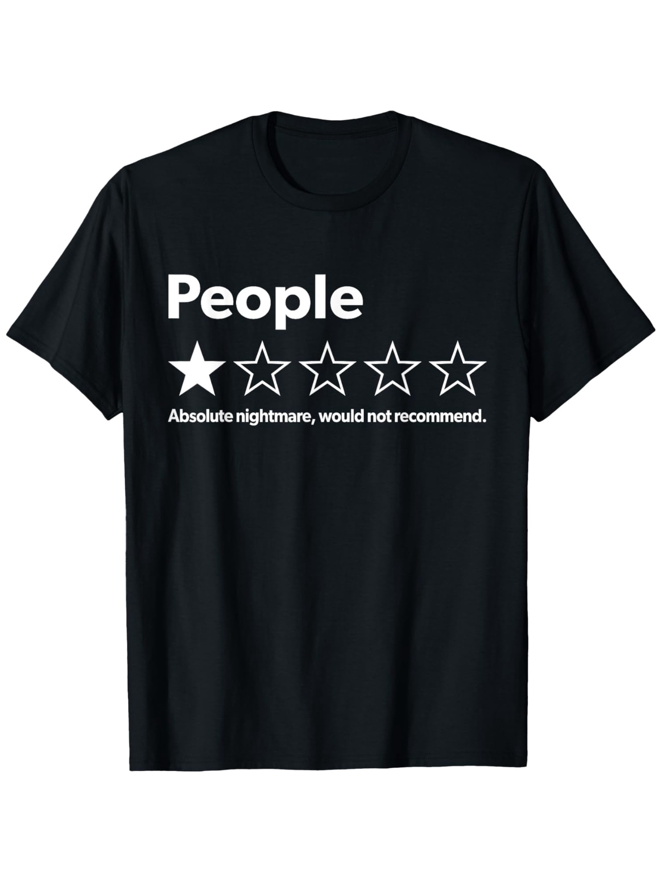 Funny T-shirt Review: One-star - Summer Clothing Recommendations ulasan dan harga