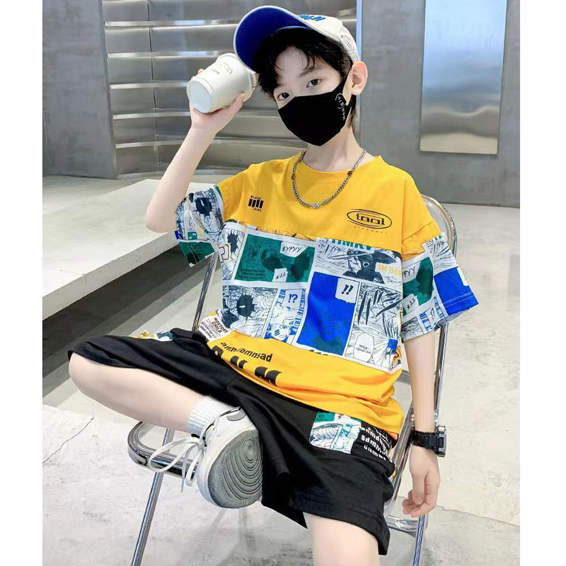 Teen Boys Clothing Set Summer  - Summer Clothing Drawing For Kids ulasan dan harga
