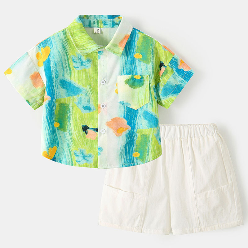 2Piece Sets Summer Baby Boy Cl - Summer Clothing Drawing For Kids ulasan dan harga