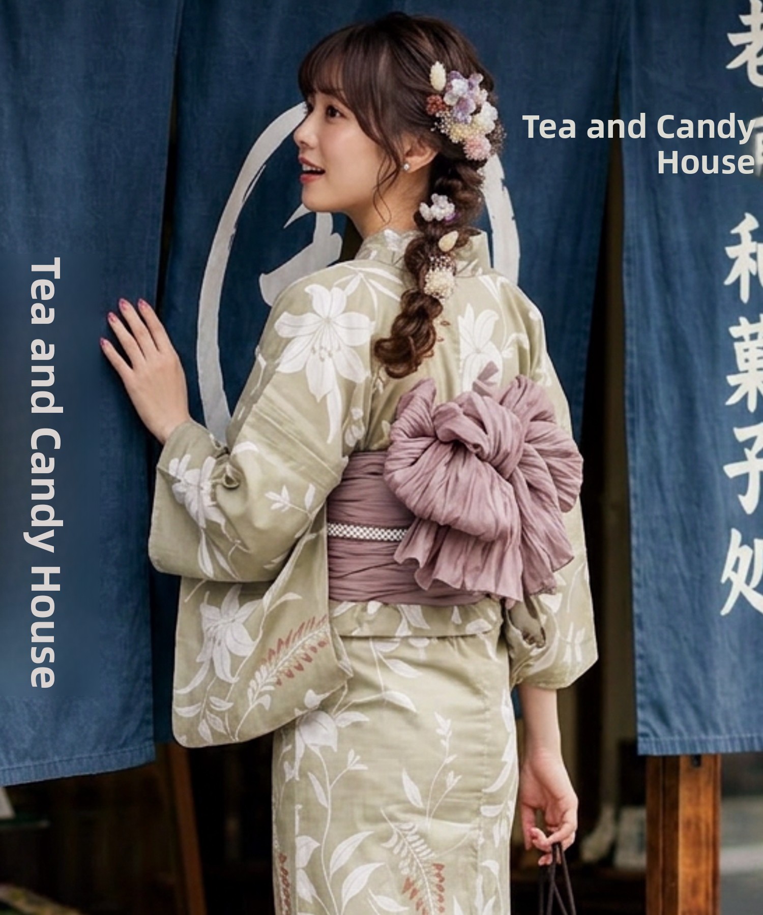 Traditional Yukata Kimono Cott - Summer Clothing For Girls ulasan dan harga