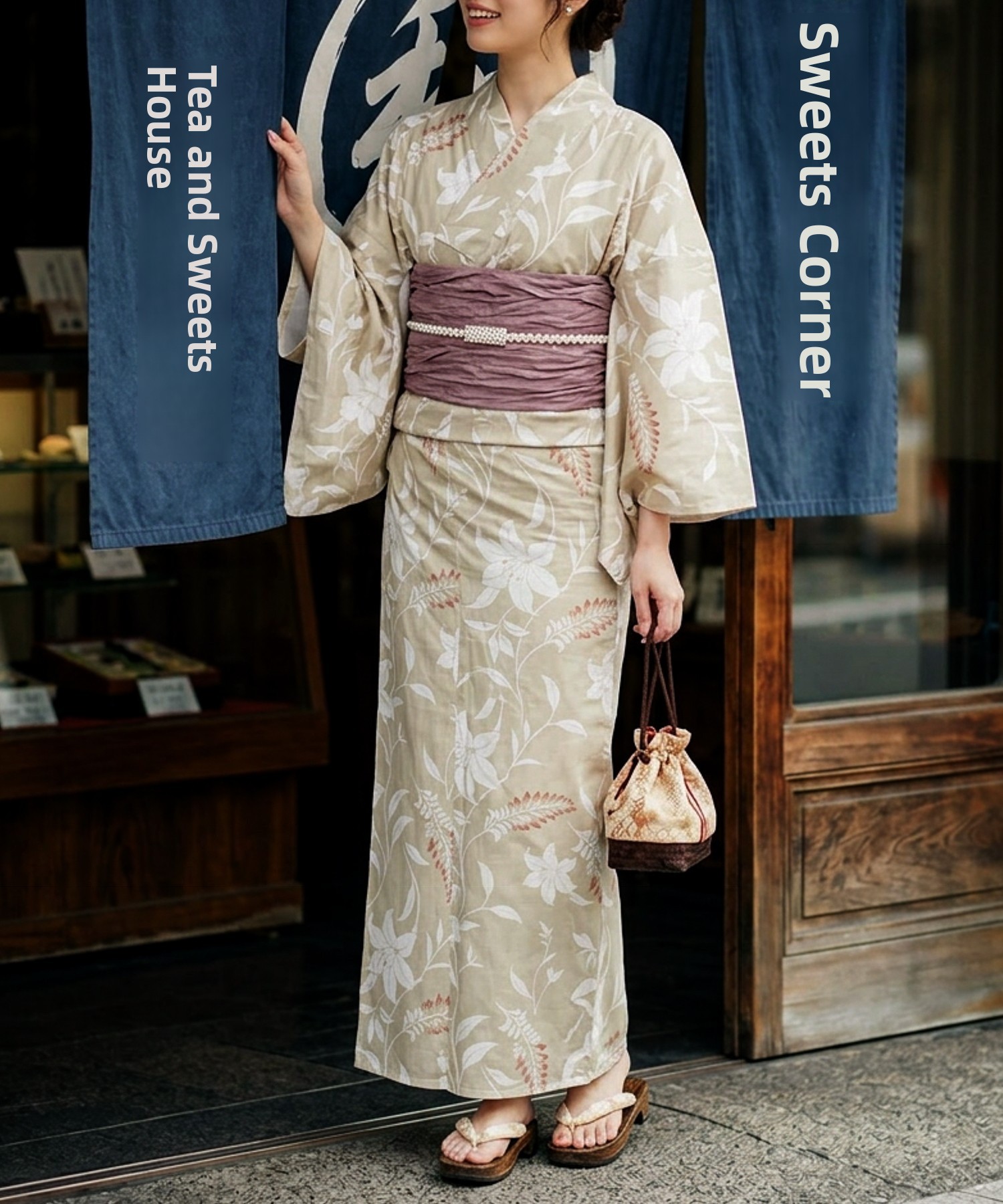 Traditional Yukata Kimono Cott - Summer Clothing For Girls ulasan dan harga