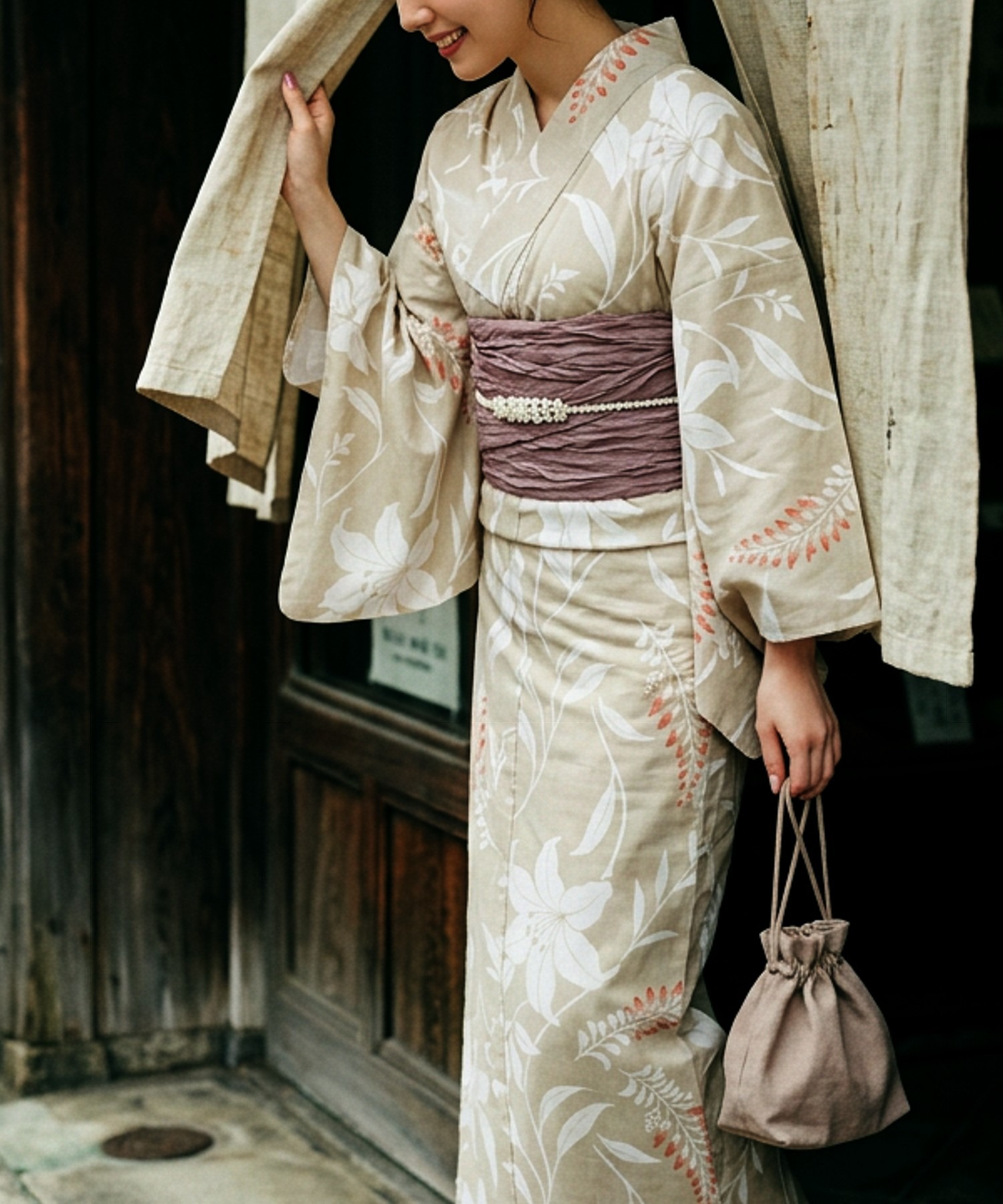 Traditional Yukata Kimono Cott - Summer Clothing For Girls ulasan dan harga