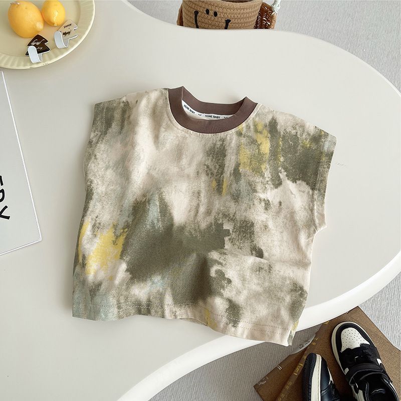 Korean Summer Toddler Baby Boy - Summer Clothing Drawing For Kids ulasan dan harga