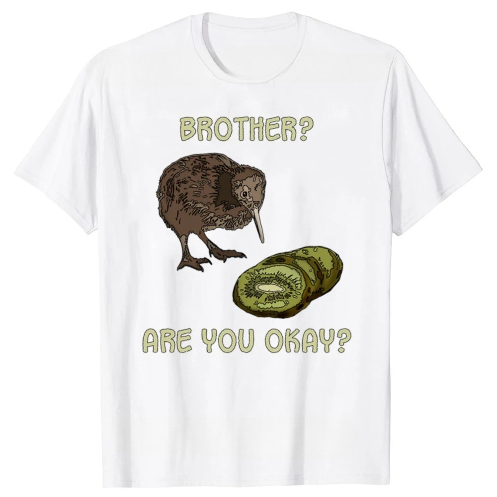 Funny The Kiwi Is Dead T Shirt - Summer Clothing Logo ulasan dan harga