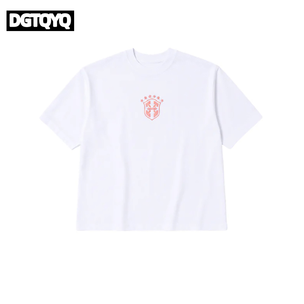 Man's Summer New Pink Embroide - Summer Clothing Modest ulasan dan harga