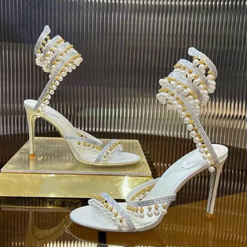 Luxury Rhinestones Pearls Tass - Summer Clothing Stores ulasan dan harga
