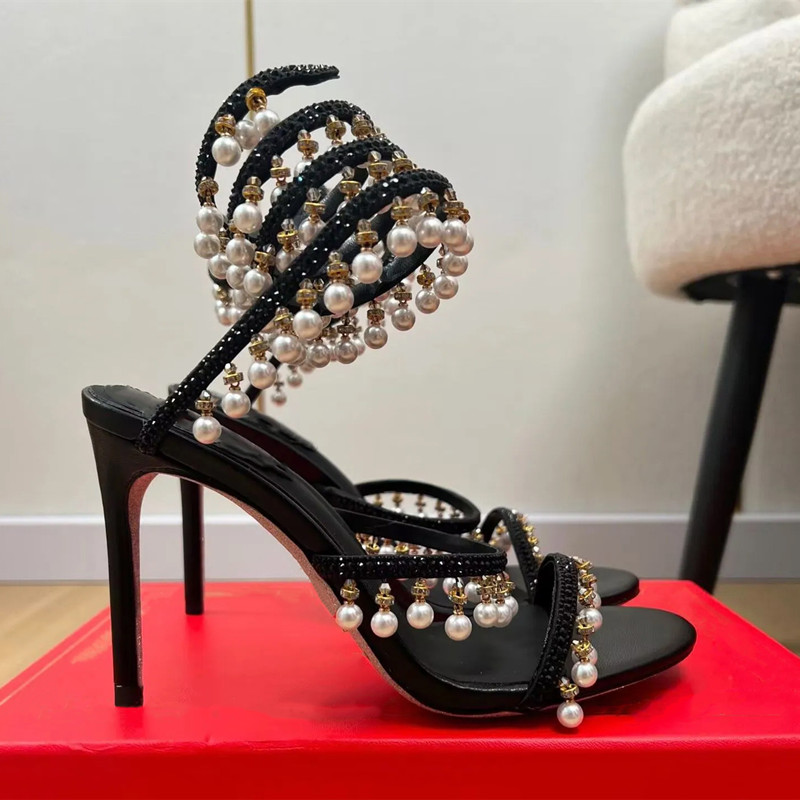Luxury Rhinestones Pearls Tass - Summer Clothing Stores ulasan dan harga