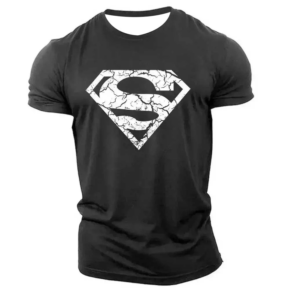 Superhero S Logo 3D Print Spor - Summer Clothing Logo ulasan dan harga