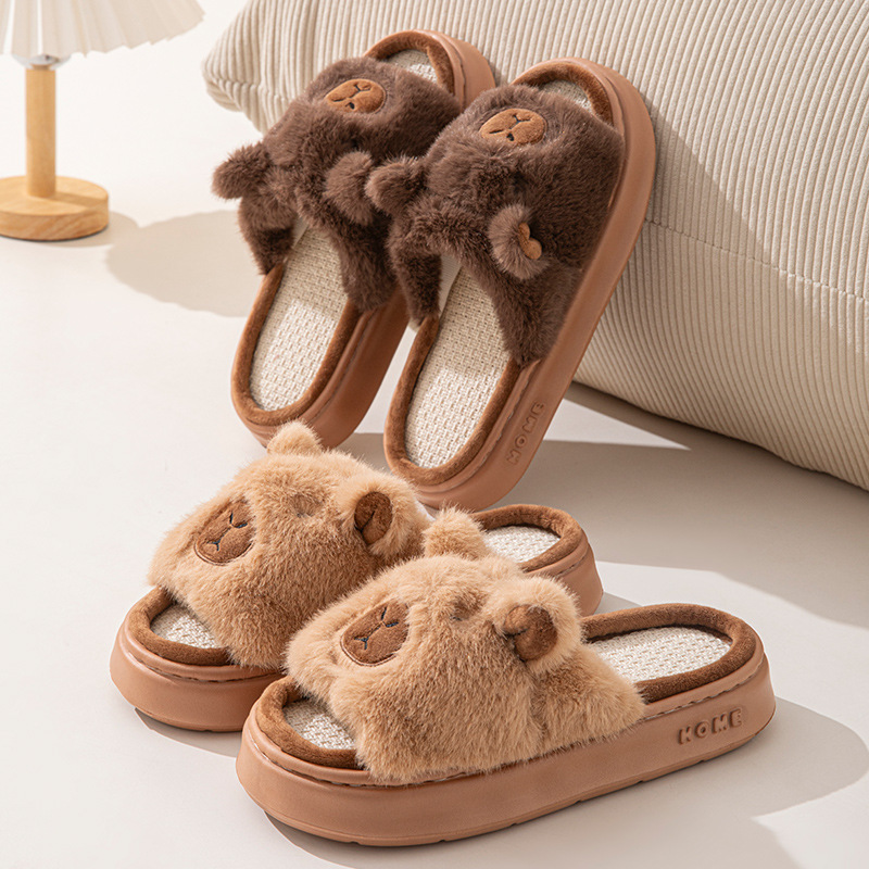 Hemp Cartoon Women's Slippers  - Summer Cloth ulasan dan harga