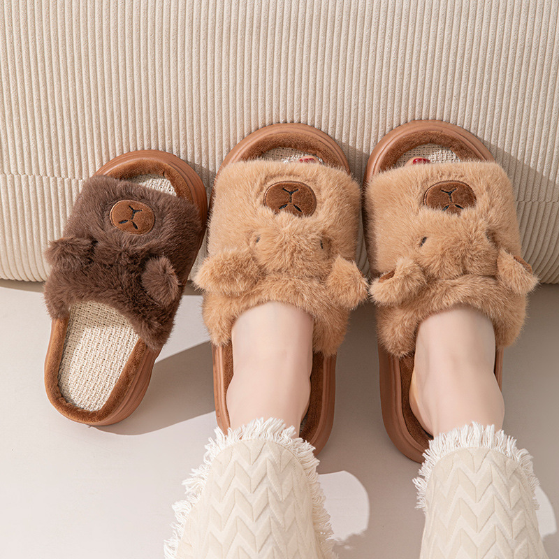 Hemp Cartoon Women's Slippers  - Summer Cloth ulasan dan harga