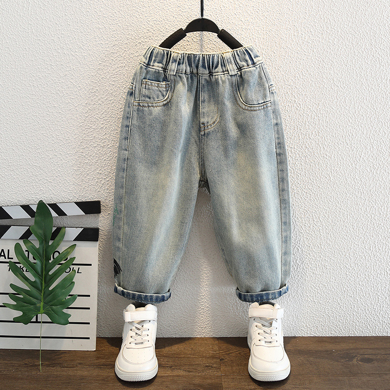 Baby Boy Jeans For Children Ch - Summer Clothing Drawing For Kids ulasan dan harga