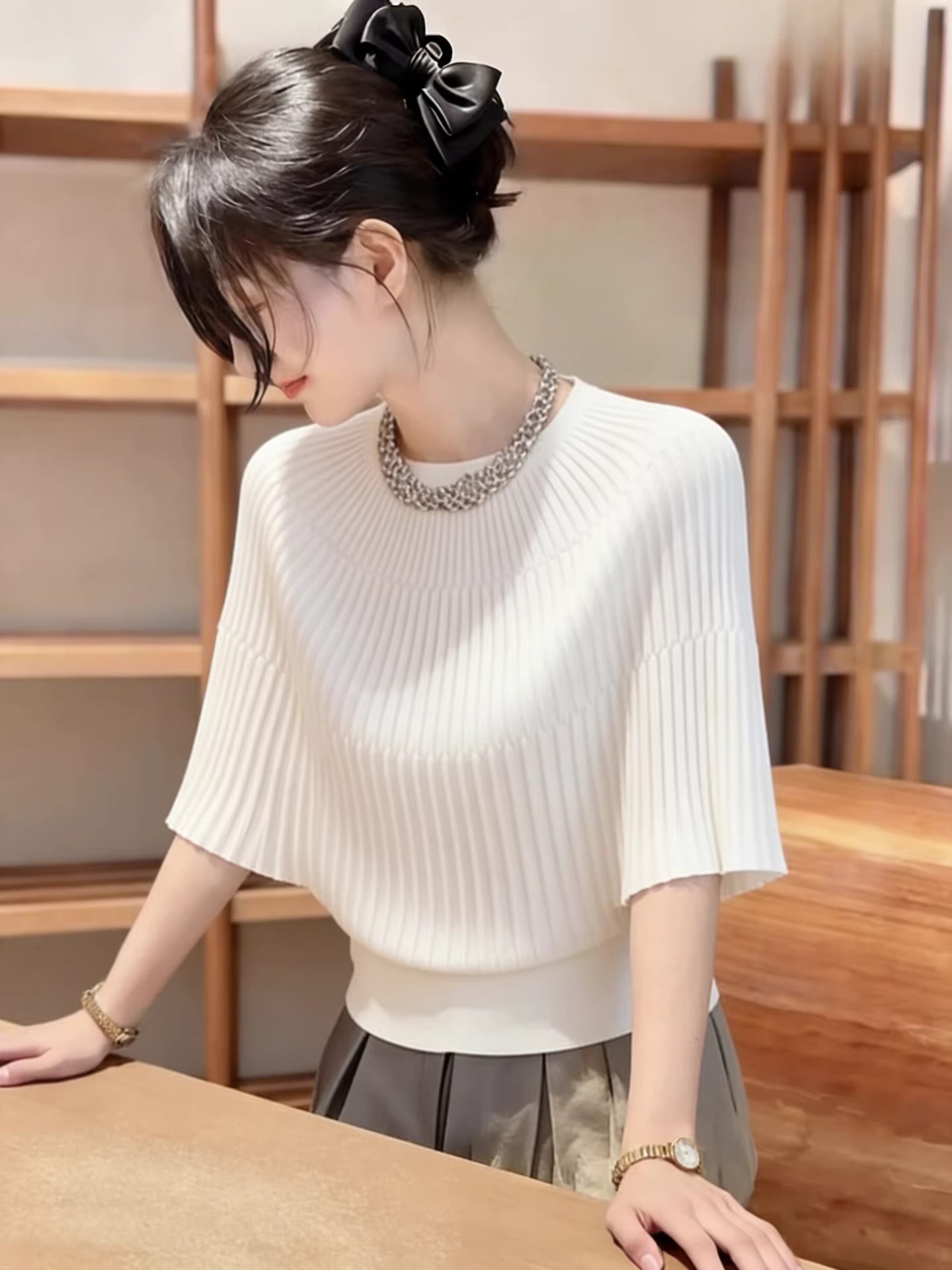Women Clothing Summer O-Neck K - Summer Clothing Yarn ulasan dan harga