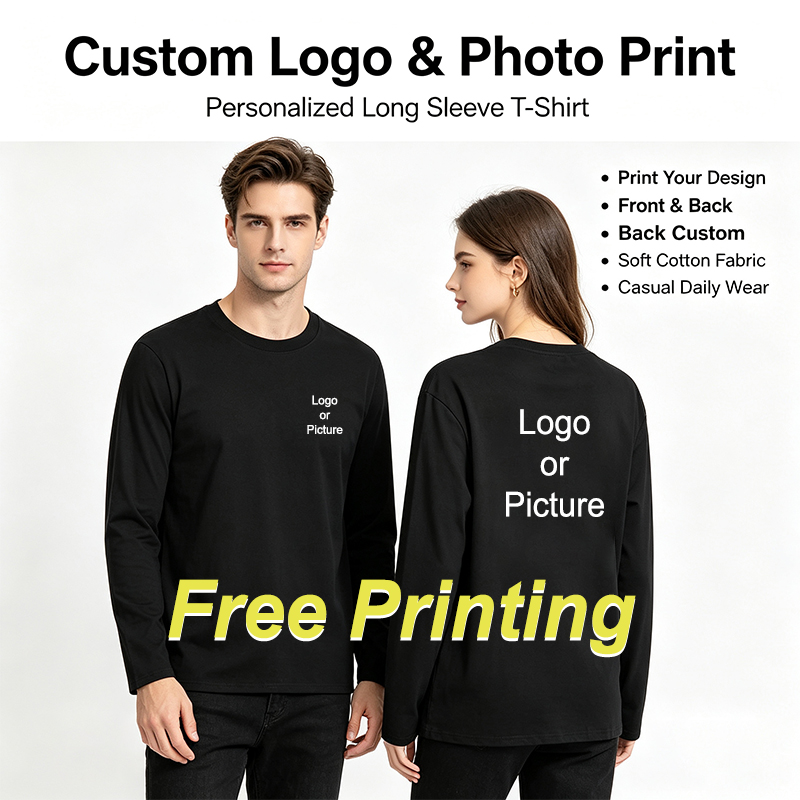 Customized Cotton Long Sleeve  - Summer Clothing Modest ulasan dan harga