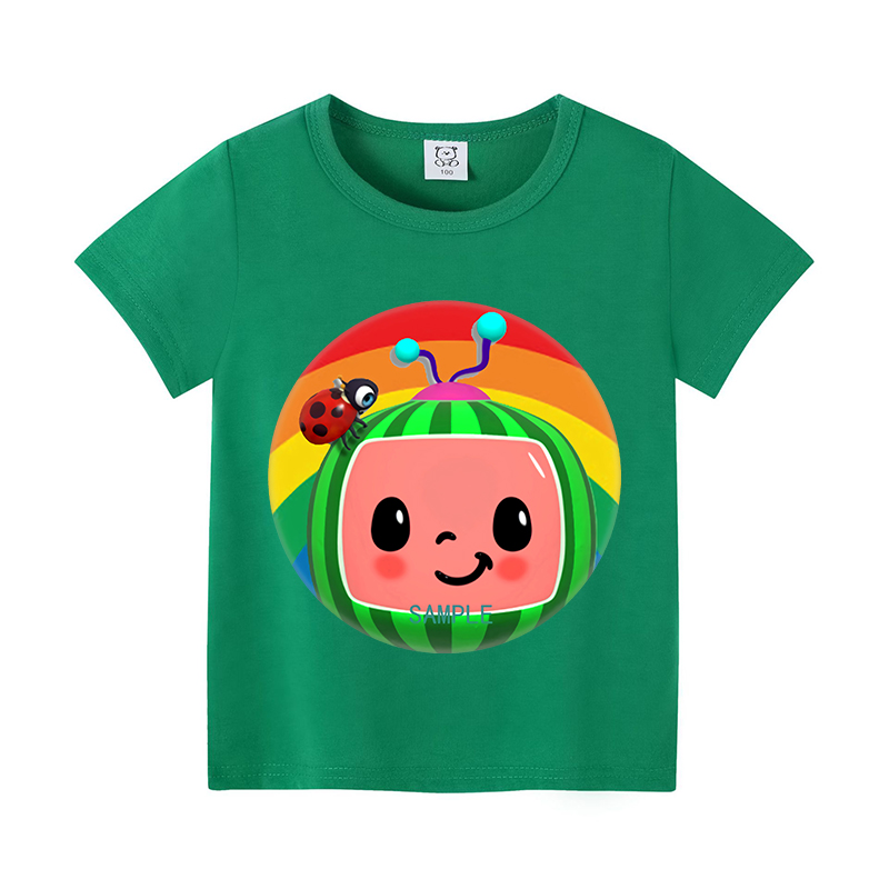 Cocomelons Baby T-Shirts Anime - Summer Clothing For Girls ulasan dan harga