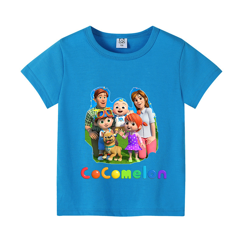 Cocomelons Baby T-Shirts Anime - Summer Clothing For Girls ulasan dan harga