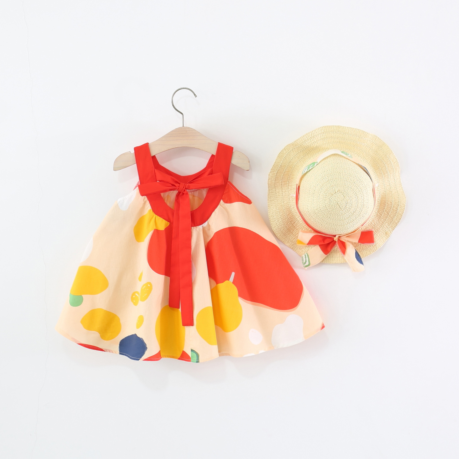 2Piece Summer Little Girl Dres - Summer Clothing Drawing For Kids ulasan dan harga
