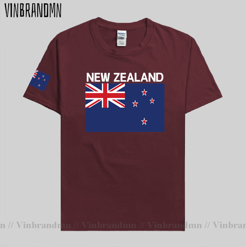 New Zealand Mens T shirt Jerse - Summer Clothing Nz ulasan dan harga